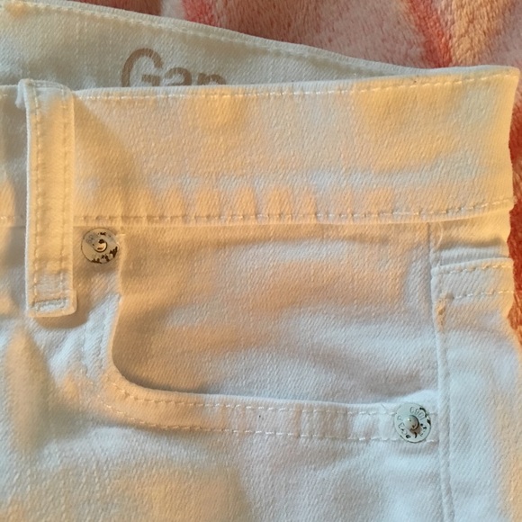 Gap White True Skinny Jeans 0 26 - Picture 7 of 7